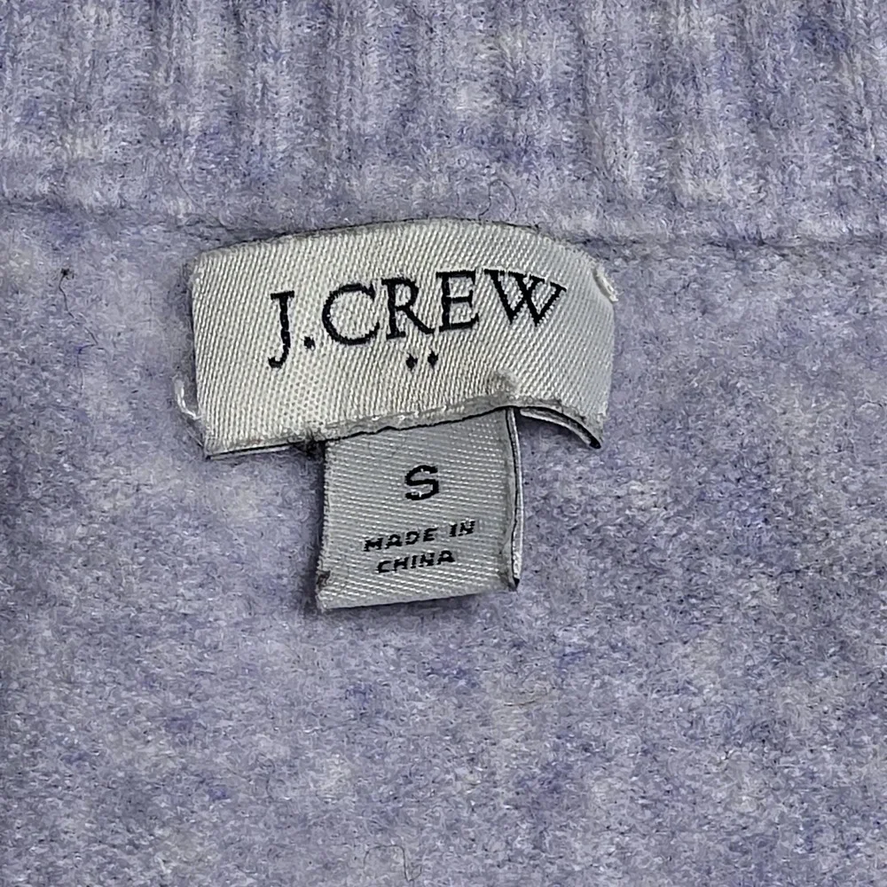 J.‎ Crew Speckled Crewneck Sweater Women's Size Small Light Purple Pullover